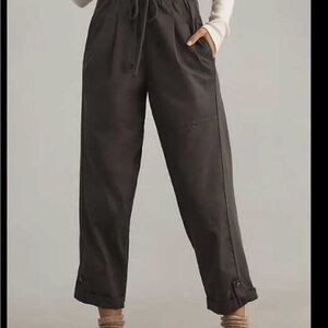 Daily Practice by Anthropologie Remix Pull-On Pants Grey NWT